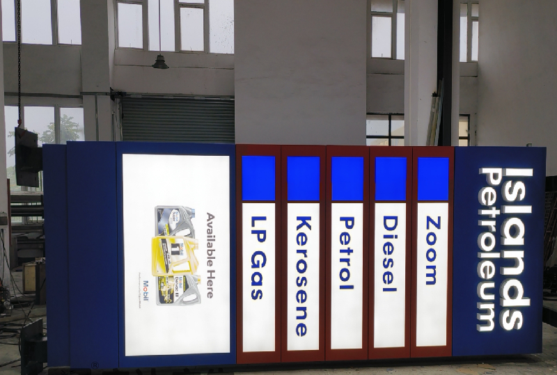 Aluminum plate parking sign, custom vertical sign manufacturing factory